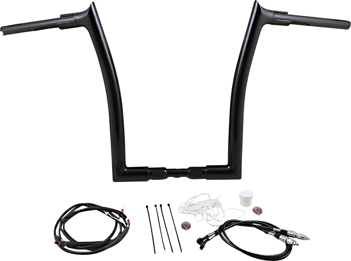 Handlebar Kit - Pointed Top - 16\" - Black 2018 - 2020