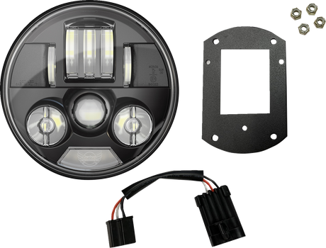 ProBEAM® Headlight Kit - 5-3/4\" - Black - FXLRST/FXRST 2022 - 2024