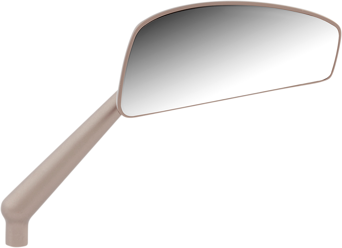 Mirror - Tearchop - Side View - Teardrop - Titanium - Right