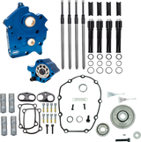 Cam Chest Kit without Cams - Gear Drive - Water Cooled - Black Pushrods - M8 2017 - 2024