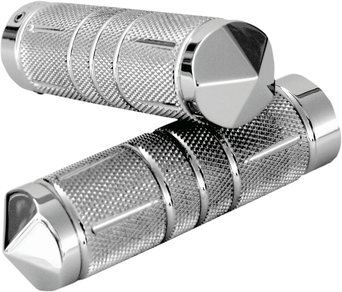 Grips - Knurled - Diamond - TBW - Chrome 2008 - 2021