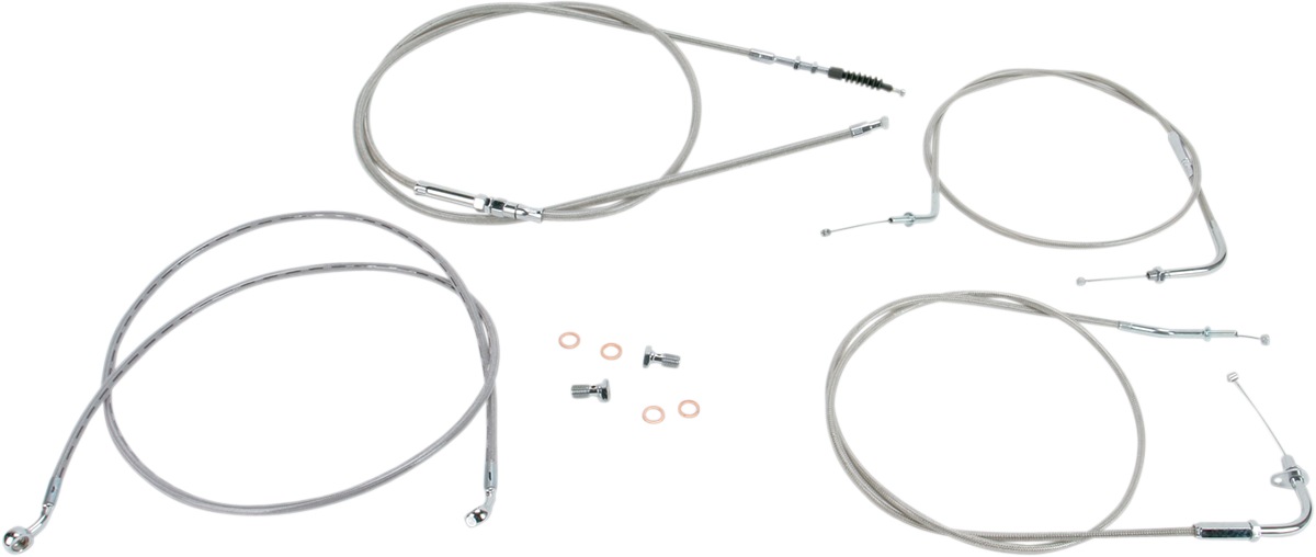 Cable Line Kit - 15\" - 17\" - VN900 - Stainless Steel 2006 - 2019