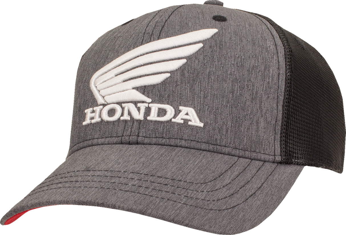 Honda Utility Hat - Gray/Black/Red