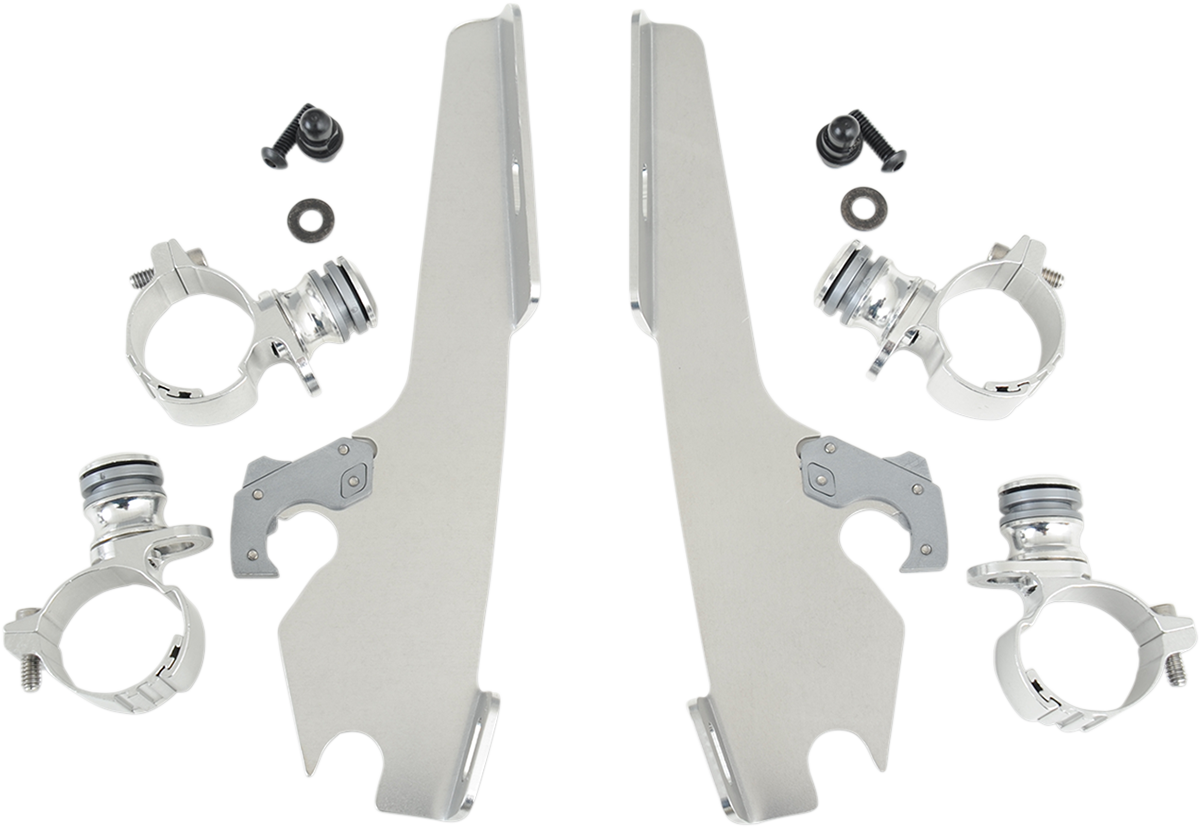 Batwing Trigger Lock Mounting Kit - VT 750 Phantom - Polished 1995 - 2014