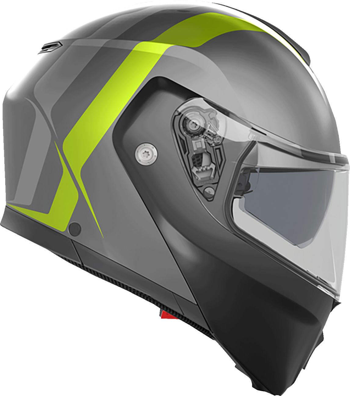 Streetmodular Helmet - Resia - Matte Gray/Black/Yellow Fluo - XL