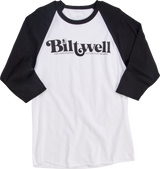 High-Perf Raglan T-Shirt - Black/White - Small