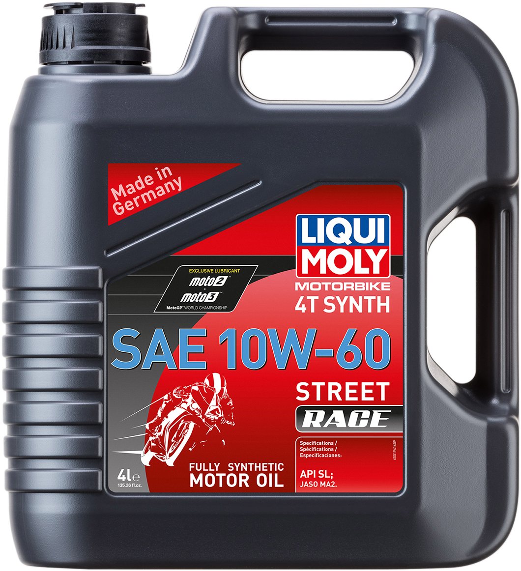 Street Race Synthetic 4T Oil - 10W-60 - 4L