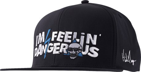 Shocking Hat - Black/Blue - One Size