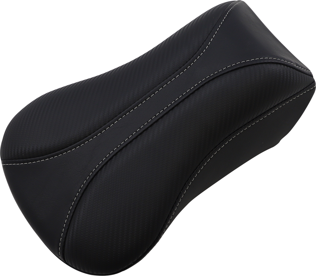 Dominator Pillion Pad - Standard Reach - Black w/ Gray Stitching 2006 - 2017