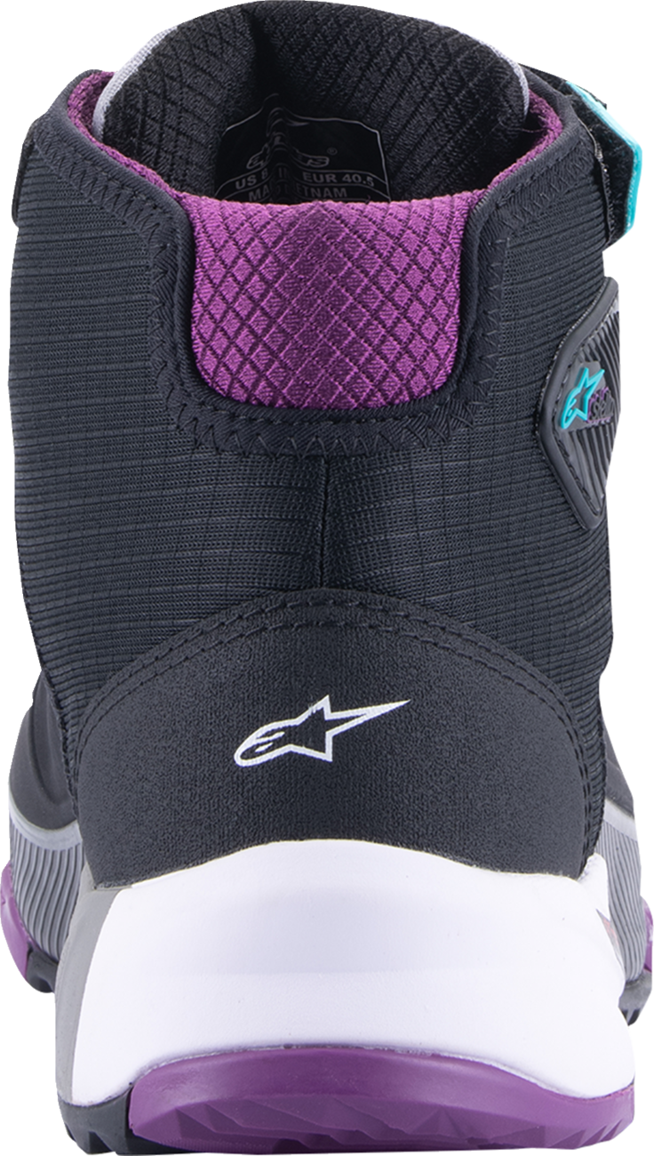 Stella CR-X Drystar® Shoes - Black/Gray/Teal/Purple - US 5