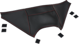 Gas Tank Mini Bra - Black with Red Stitching - Can-Am 2020 - 2024