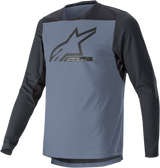 Drop 6.0 V2 Long-Sleeve Jersey - Black/Gray - Small