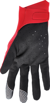 Flex Lite Gloves - Red/Charcoal - Large