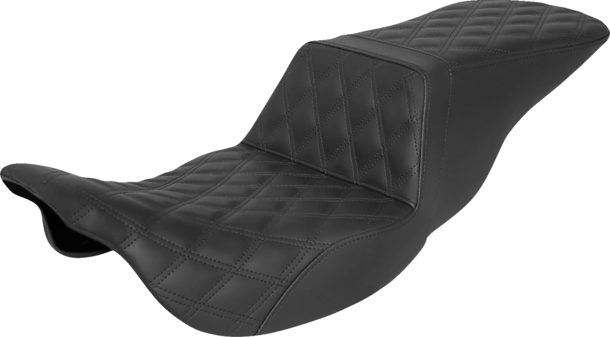 Tour Step-Up Seat - Full Lattice Stitch - Black - FL \'08-\'22 2008 - 2022