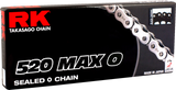 520 Max O - Drive Chain - 120 Links - Black/Chrome