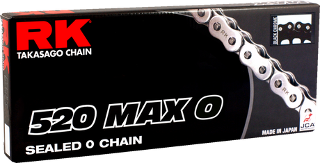 520 Max O - Drive Chain - 120 Links - Black/Chrome