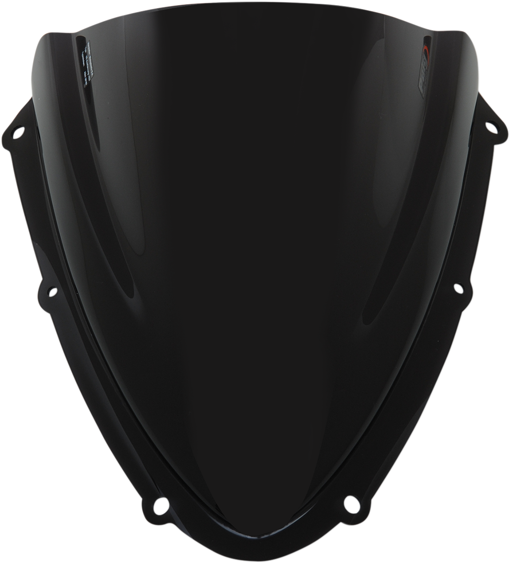 Race Windscreen - 13-3/4\" - Dark Smoke - GSXR 2008 - 2010