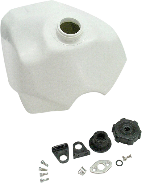 Large-Capacity Gas Tank - White - Honda - 3.0 Gallon 1985 - 1986