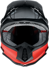 Youth F.I. Helmet - Fractal - MIPS® - Matte Black/Red - Medium