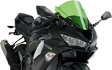 Race Windscreen - 13-3/4\" - Green - ZX-6R 2008 - 2023