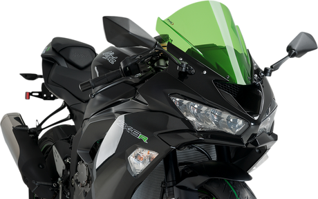 Race Windscreen - 13-3/4\" - Green - ZX-6R 2008 - 2023