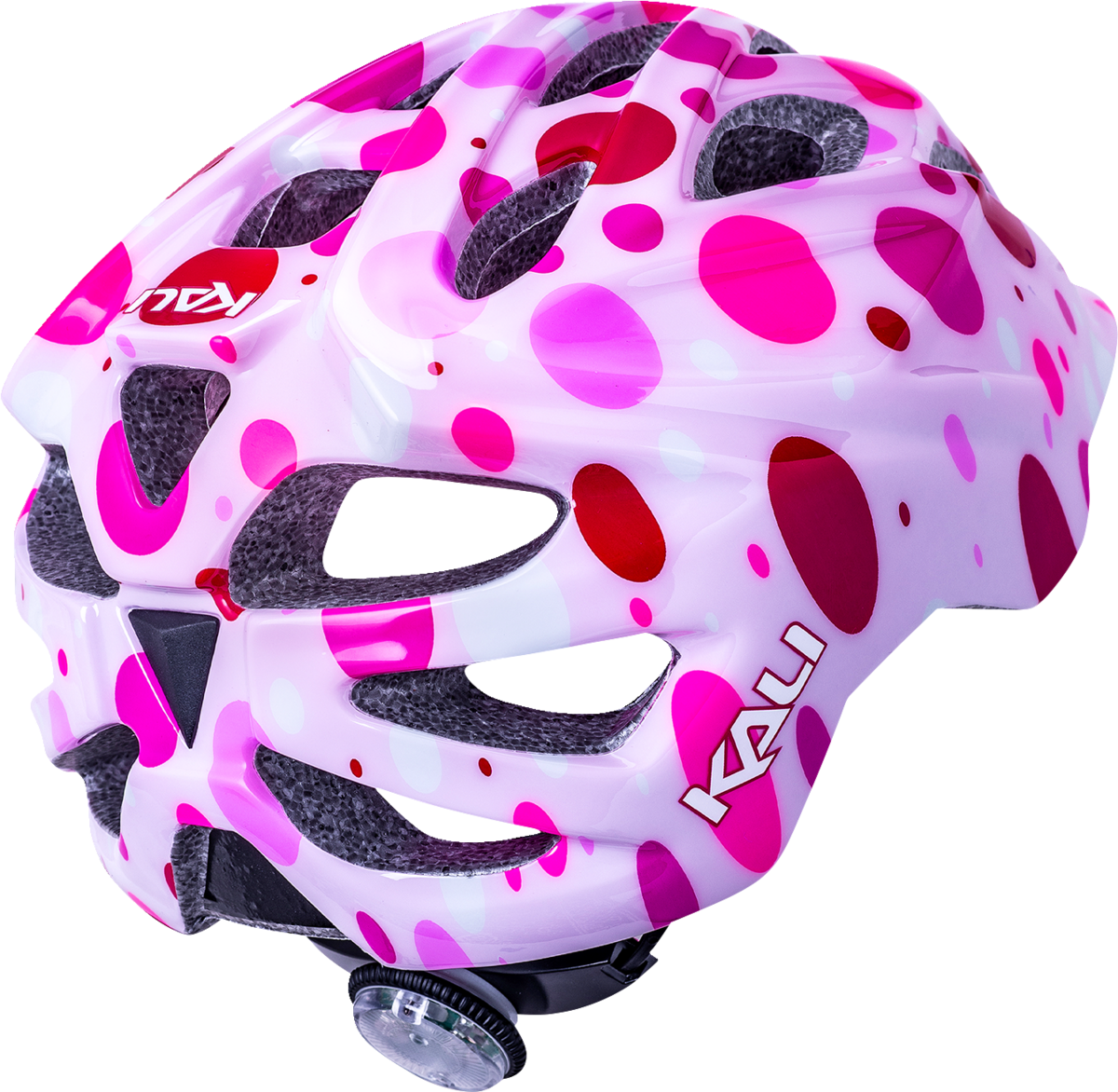 Child Chakra Lighted Helmet - Confetti - Gloss Pink - XS