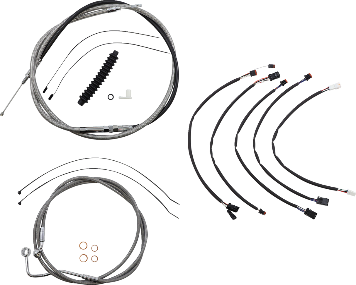 Control Cable Kit - XR - Stainless Steel/Chrome 2021 - 2022