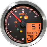 Multi-Function Speedometer/Tachometer - HD-04 - Chrome 2004 - 2019