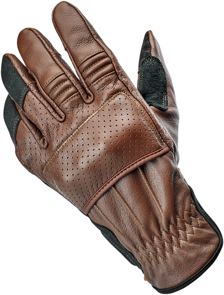 Borrego Gloves - Chocolate/Black - XS