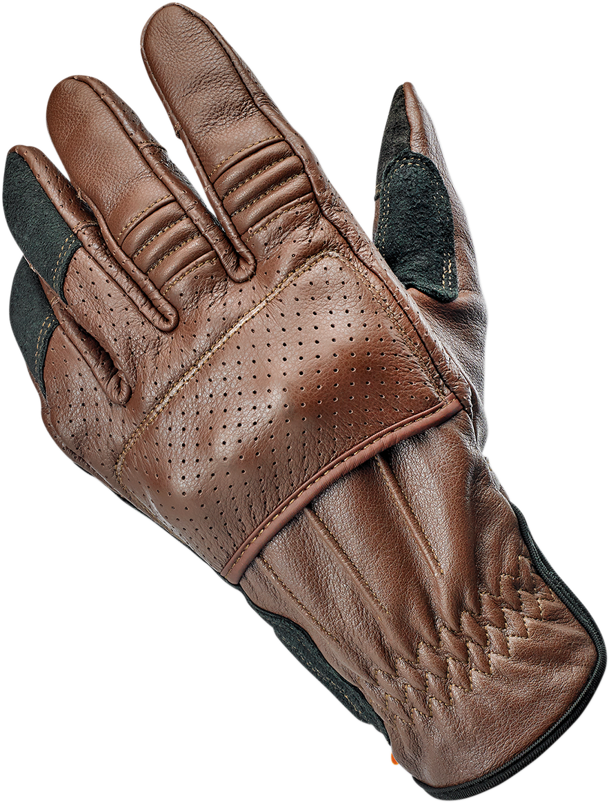 Borrego Gloves - Chocolate/Black - XS