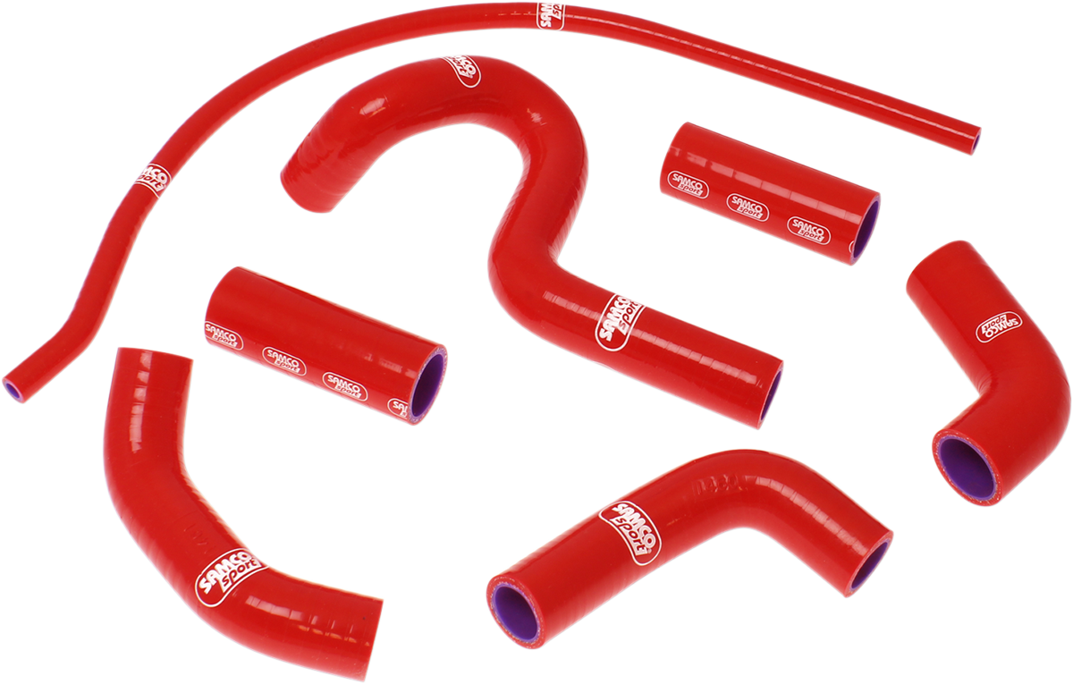 Radiator Hose Kit - Red - Ducati 2003 - 2007