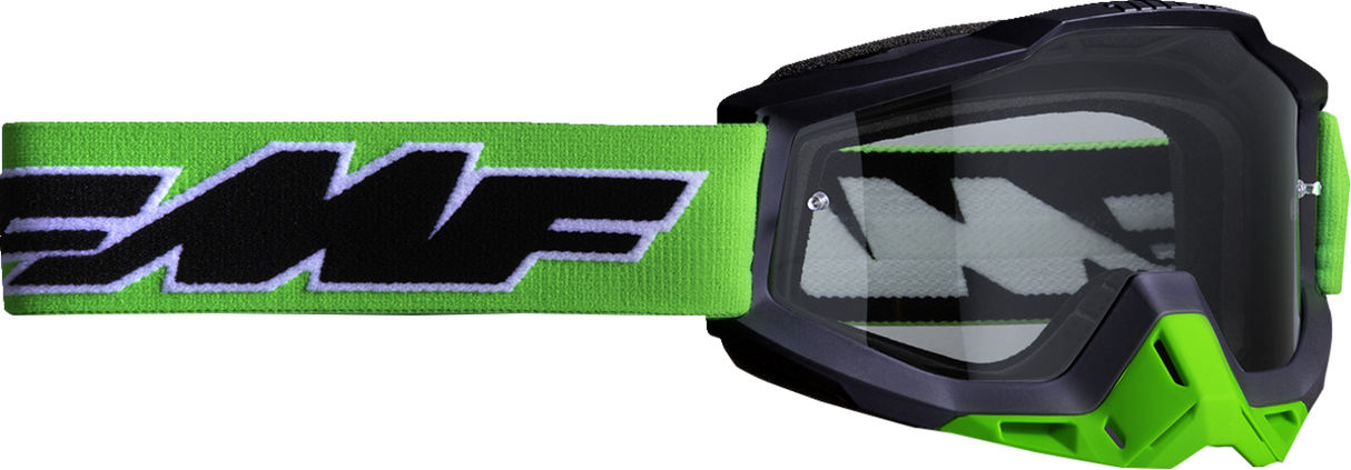 PowerBomb Goggles - Rocket - Lime - Clear