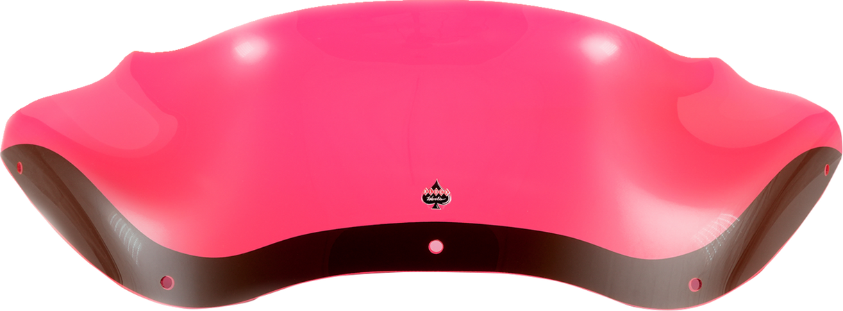 Kolor Flare™ Windshield - 8\" - Pink Ice - FLTR 1998 - 2013