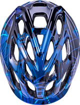 Child Chakra Lighted Helmet - Jungle - Gloss Blue - Small