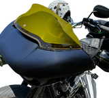 Kolor Flare™ Sport Windshield - 9\" - Yellow - FLTR 2015 - 2023