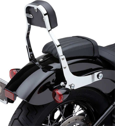 Backrest Kit - 11\" - Chrome - Softail 2018 - 2019