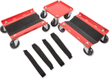 Sled Dolly Kit - Red/Black