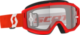 Primal Goggles - Red/White - Clear