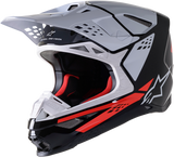 Supertech M8 Helmet - Factory - Black/White/Red - Small