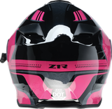 Solaris Snow Helmet - First Tracks - Black/Pink - Large