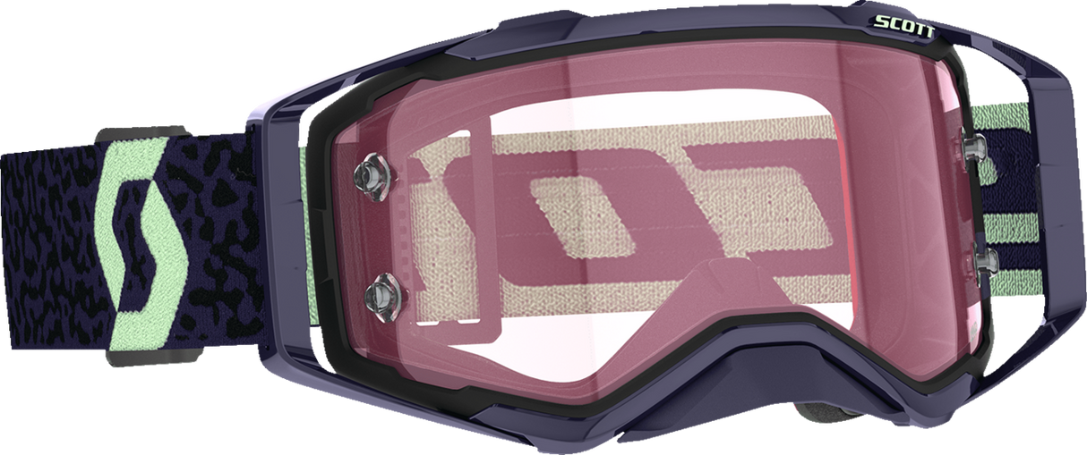 Prospect Amplifier Goggle - Dark Purple/Mint - Rose