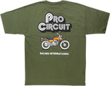 Pit Bike T-Shirt - Green - Medium