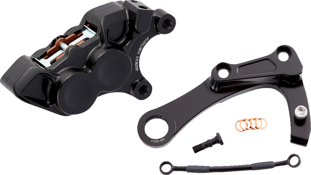 4-Piston Caliper - Rear - Black 2018 - 2023