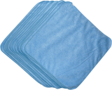 Microfiber Towels - Blue - 12 Pack