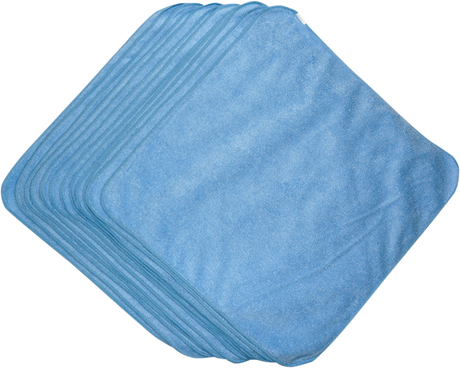 Microfiber Towels - Blue - 12 Pack