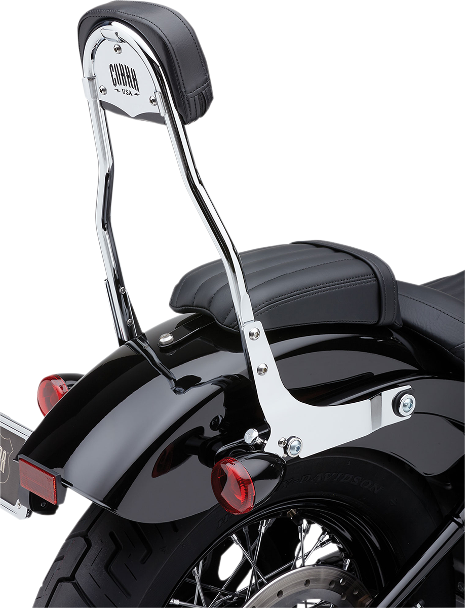 Backrest Kit - 14\" - Chrome - FXLR 2018 - 2020