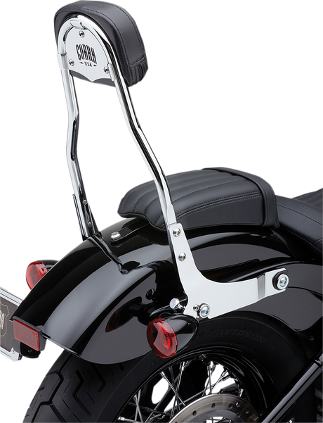 Backrest Kit - 14\" - Chrome - Softail 2018 - 2019