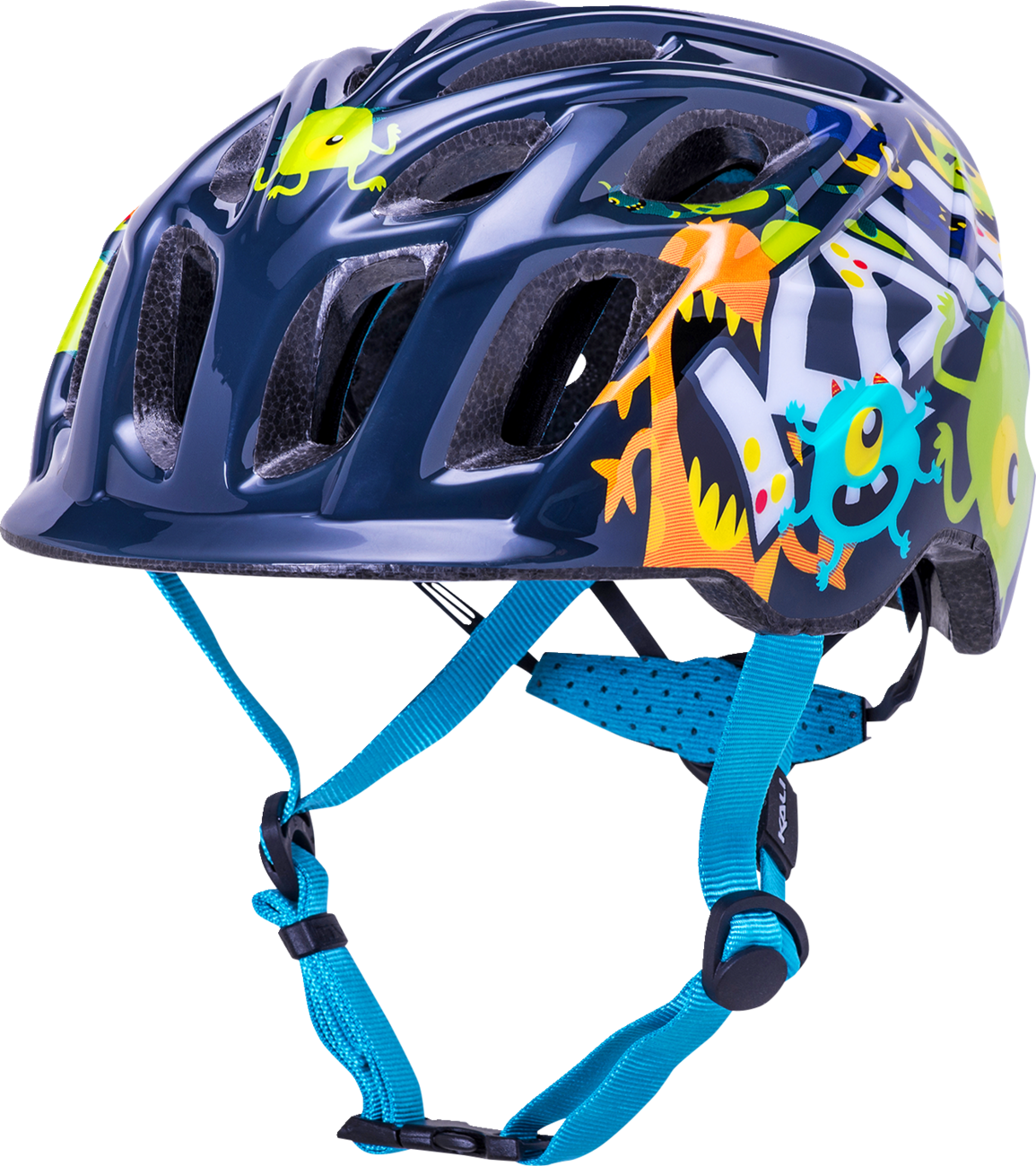 Child Chakra Helmet - Monsters - Black - Small