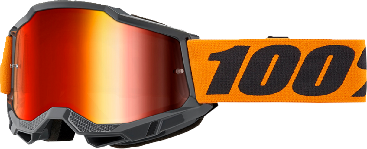 Accuri 2 Goggle - Orange - Red Mirror