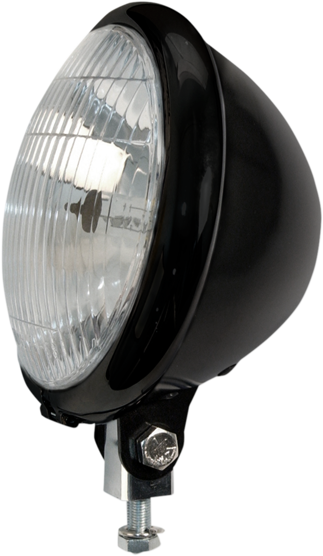 5 3/4\" Headlight Assembly - Black